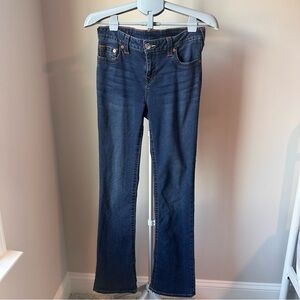 True Religion Becca Mid Rise Bootcut Jeans 31 | Dark Wash Denim EUC 31” Inseam